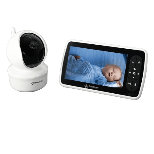 BEBE STARS Αμφίδρομη Ενδοεπικοινωνία Μωρού Με Κάμερα 5.0''